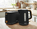 Tower Scandi electric kettle 1.7 L 3000 W Black, Wood Tower