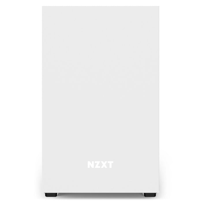 NZXT H210i Matte White Mini Tower Black, White