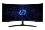 Samsung Odyssey LC34G55TWWPXXU computer monitor 86.4 cm (34) 3440 x 1440 pixels UltraWide Quad HD LED Black Samsung