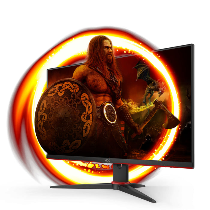 AOC 24G2SAE/BK  23.8 Gaming Monitor - Full HD - 165Hz - 1ms - Freesync Premium - Speakers