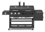 Tower T978507 Ignite Multi XL Grill with Gas, Charcoal, Smoker & Side Burner