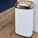 Tower Rose Gold 58 L Rectangular Rose, White