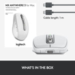 Logitech MX Anywhere 3 for Mac Compact Performance Mouse