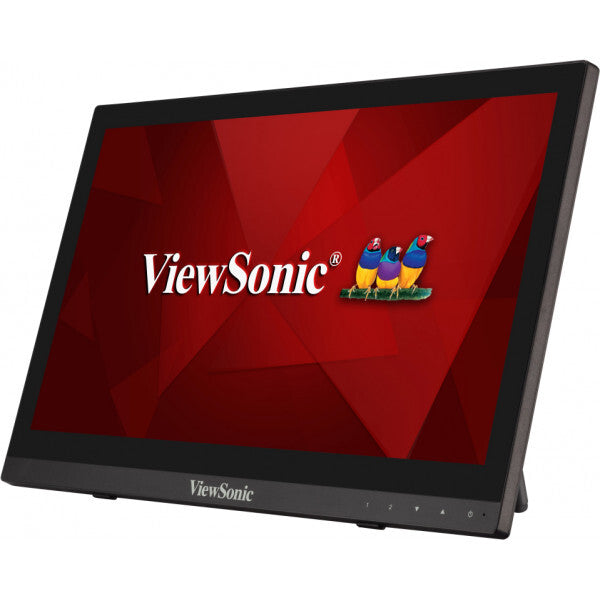 Viewsonic TD1630-3 computer monitor 39.6 cm (15.6) 1366 x 768 pixels HD LCD Touchscreen Multi-user Black