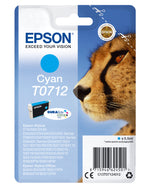 Epson Singlepack Cyan T0712 DURABrite Ultra Ink Epson