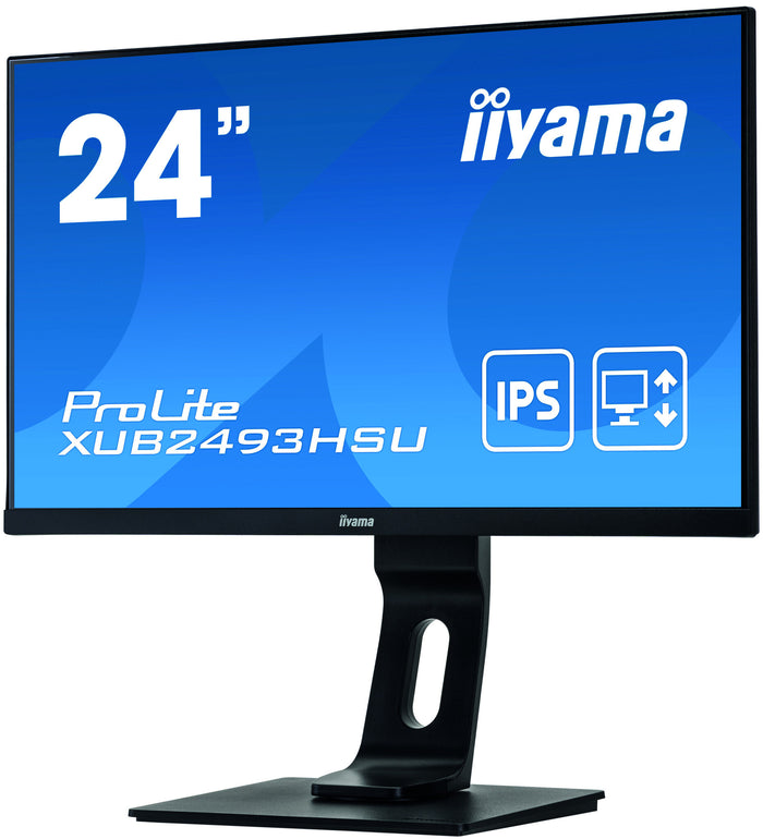 iiyama ProLite XUB2493HSU-B1 computer monitor 60.5 cm (23.8) 1920 x 1080 pixels Full HD LED Black