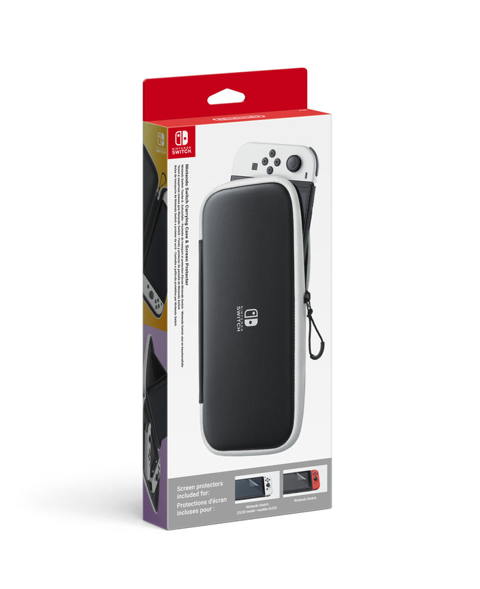 Nintendo Switch OLED Carrying Case & Screen Protector