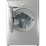 Indesit IWDC 65125 S UK N washer dryer Freestanding Front-load Silver F