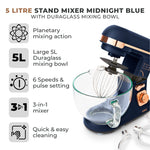 Tower T12066MNB mixer Stand mixer 1000 W Blue Tower